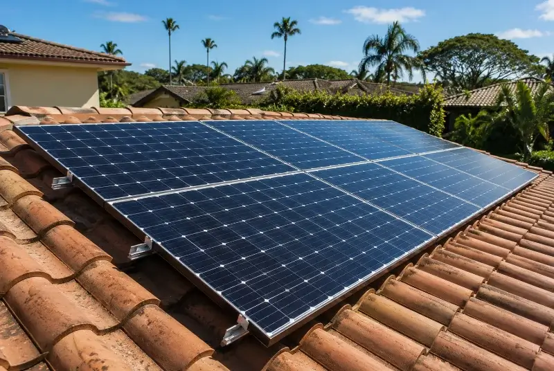Installation de panneaux solaires à Grazac